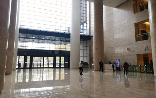 中国卫星通信大厦电梯厅