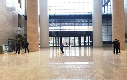 中国卫星通信大厦入口